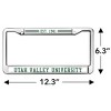 Utah Valley University Full Size Standard License Plate Metal Frame - 4 of 4