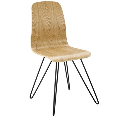 Drift Bentwood Dining Side Chair Natural - Modway