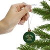 George Mason University Patriots Logo Mini Small Tiny Wood Christmas Tree Holiday Ornament - 2 of 4