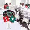 Big Dot of Happiness Christmas Pajamas - Holiday Plaid PJ Party Centerpiece Sticks - Showstopper Table Toppers - 35 Pieces - 2 of 4