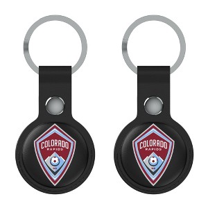 Keyscaper MLS Western Conference Teams Insignia Black Airtag Holder 2-Pack - 1 of 4