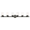 Livex Lighting Manhattan 6 - Light Vanity in  Polished Black Chrome - 3 of 4