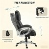 TopComfy Accent Chairs Ergonomic Office Chair with Padded Arms and Swivel Comfortable Chair Soft Chair Accent Chair for Office, Black, 26"*29.7"*49" - 4 of 4