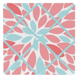 Sweet Jojo Designs Girl Fabric Photo Memo Board Emma Multicolor - 1 of 3
