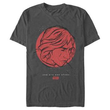 Men's Star Wars The Last Jedi Kylo Ren You Are Not Alone T-Shirt