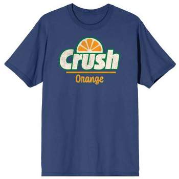 Orange Crush Logo Women's Navy Blue Graphic Tee