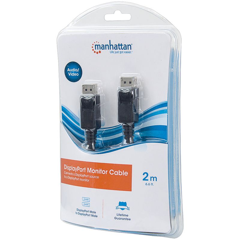 Manhattan® DisplayPort™ Monitor Cable, 6.6ft, 5 of 7