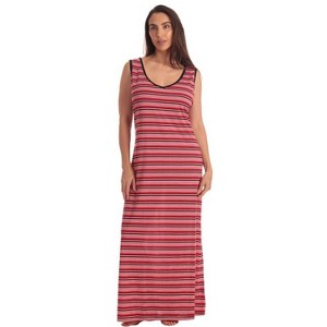 Just Love Summer Dresses Sleeveless Stripe Maxi Dress - 1 of 3