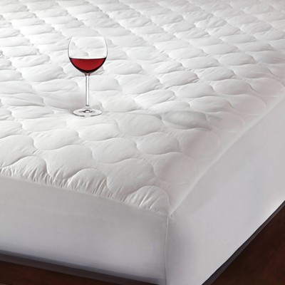 Twin XL White Waterproof Microfiber Mattress Pad