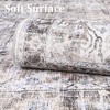 Washable Area Rug 5x7, Boho LargeRug for Living Room Vintage Soft Rugs - 2 of 4