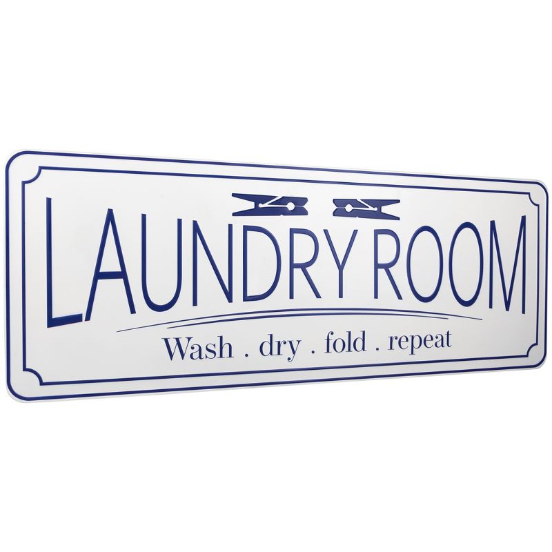 Northlight Laundry Room Metal Wall Sign - 36.25", 3 of 7