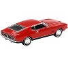 Ford Mustang Mach 1 Red 007 James Bond "Diamonds Are Forever" (1971) Movie Limited Edition 1/64 Diecast Model Car by Mini GT - 4 of 4