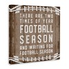 Stupell Industries Time of Year Football Season Canvas Art, 24" x 24" - 2 of 4
