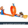 Hot Wheels Monster Truck Loop-and-Flip Trophy Challenge Playset & Diecast Bigfoot Toy - 2 of 4