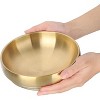 Akoasm Multifunctional Desktop Storage Bowl for Kitchen Countertops & Coffee Tables-Gold - 3 of 4