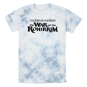 Men's The Lord of the Rings: The War of the Rohirrim Official Black Logo T-Shirt - 1 of 4