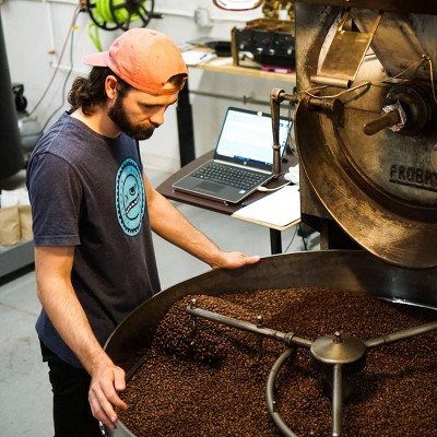Folly Coffee House Bean Whole Bean Light Roast Coffee - 12oz