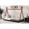 Twin Size Tent Floor Bed with Triangle Structure - 3 of 4
