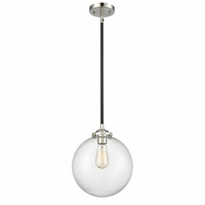 Beacon - 1 Light Stem Hung Mini Pendant In Industrial Style-11.38 Inches Tall and 10 Inches Wide
