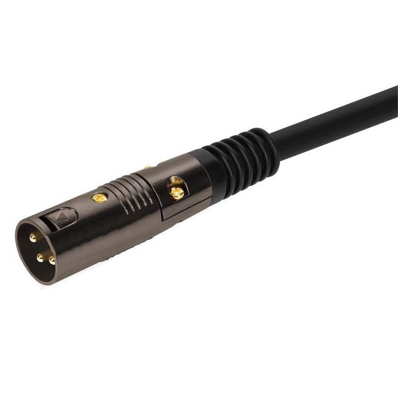 Monoprice XLR Male to XLR Female Cable [Microphone & Interconnect] - 10 Feet | Gold Plated, 16AWG - Premier Series, 4 of 7