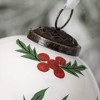 4"H Sullivans Christmas Holly Berry Ball Ornament  Multicolor - image 2 of 2