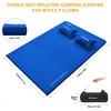 KingCamp Double Self Inflating Camping Sleeping Pad Mat with 2 Pillows - 2 of 4