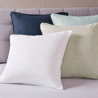 100% Linen - Square Decorative Pillow Cover Set - 2pk - Levtex Home ...