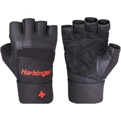 Harbinger Pro Wristwrap 2.0 Gewichthefhandschoenen, Unisex, bruin, X-Large
