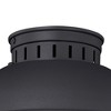 Vaxcel Harwich 1 - Light Flush Mount in  Textured Black - 4 of 4