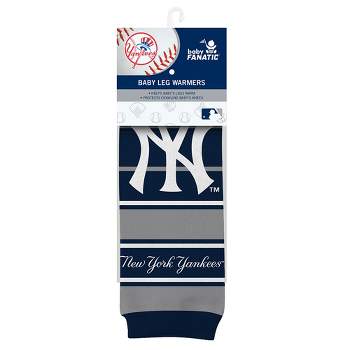 Baby Fanatic Officially Licensed Toddler & Baby Unisex Crawler Leg Warmers - MLB New York Yankees