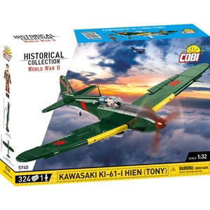 COBI Historical Collection WWII KAWASAKI KI-61-I HYEN (TONY) Plane - 1 of 4