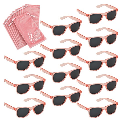 Sparkle And Bash Set Of 12 Bachelorette Sunglasses For Bridal