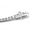 Pompeii3 1ct Lab Created Diamond Tennis Bracelet 18K White Gold 7" Double Lock Clasp - 3 of 4