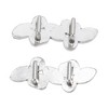 Unique Bargains Faux Pearl Candied Haws Shape Shoelace Charms 1 Pair - 4 of 4