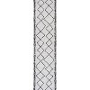 Derya Diamond Trellis Indoor/Outdoor Area Rug - JONATHAN Y - 2 of 4