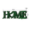 DSVIMOY HOME Letter Art Moss Wall Decor for Hallway Office Wall Decor, Green, 31.5"*8.5"*1.58" - 3 of 4