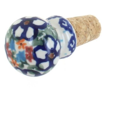 Blue Rose Polish Pottery 270 Vena Wine Cork