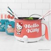 Uncanny Brands Hello Kitty Hot Pot with Ramen Bowls - 3 of 4