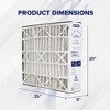 Trion Air Bear 20 x 25 x 5 Inch MERV 8 Air Purifier Filter for Air Bear Supreme, Right Angle, and Cub Air Cleaner Purification Systems, White (6 Pack) - 3 of 4