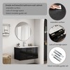 30 Inch Bathroom Vanity with Sink, Floating Vanities Cabinet with 2 Storage Drawers and Long Handle in Gold Metal - 4 of 4