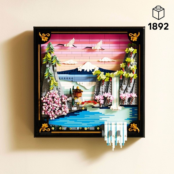 LEGO Art Paisaje de Cerezos en Flor Japonés 31218 2