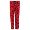 Mentally Exhausted Women's Love Button Down Long Sleeve Pajama Set - 4 of 4