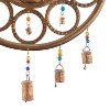 25" x 14" Eclectic Metal Buddha Windchime Bronze - Olivia & May - 4 of 4