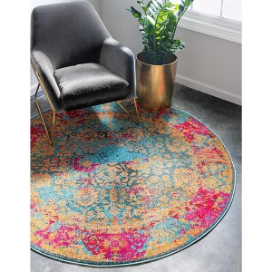 Unique Loom    Medici Coranado Area Rug - 1 of 4
