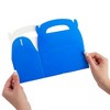 Blue Panda 24 Pack Rainbow Gable Boxes for Party Favors, Colorful Birthday Goodie Boxes, Treats (6 Colors, 6.2 x 3.5 x 3.6 inches) - 3 of 4