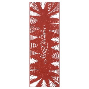 Christmas Bathroom Rug Washable Area Rug for Bedroom - 1 of 4
