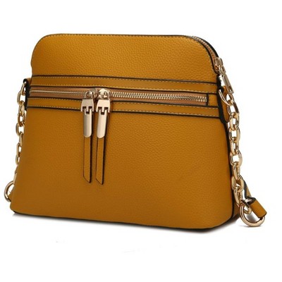 MKF Collection Kelisse Solid Crossbody Bag by Mia K