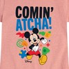 Girls' - Disney - Comin' Atcha Fitted Short Sleeve Graphic T-Shirt - 2 of 4