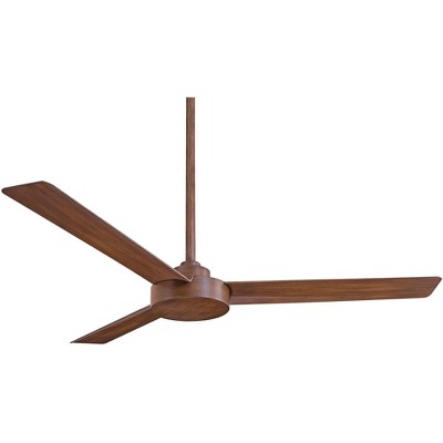 52" Minka Aire Modern Tropical 3 Blade Indoor Ceiling Fan Distressed Koa for Living Room Kitchen Bedroom Family Dining House Home