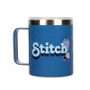 Stitch Face and Leaves 14oz Vacuum Sealed Stainless Steel Coffee Mug - 4 of 4